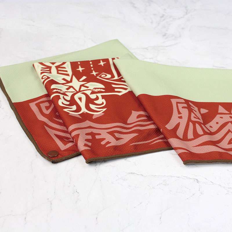運(yùn)動(dòng)吸汗定制圖騰花紋冷感運(yùn)動(dòng)毛巾
