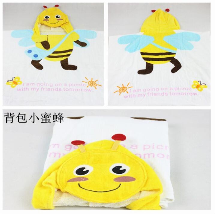 毛巾廠家棉質數碼印花兒童沙灘游泳斗篷定制.jpg