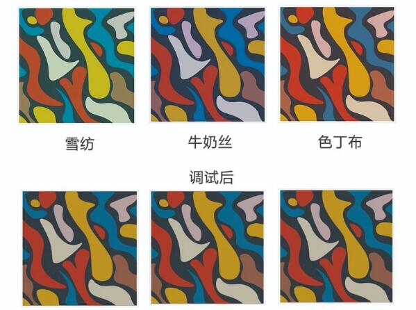 打樣一臺機，大貨一臺機，色差怎么辦？